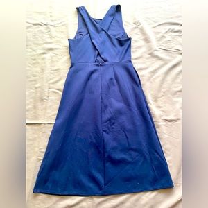 Banana republic blue midi dress